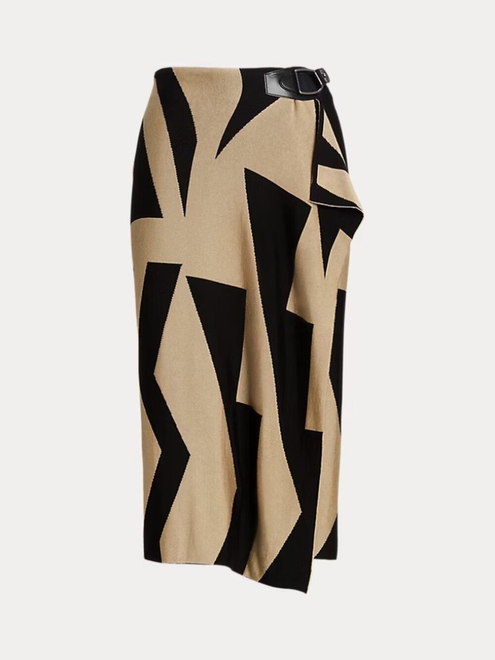 NWT Lauren Ralph Lauren Geo-Print Pencil Skirt SZ 1X 56% Cotton, 44% Viscose